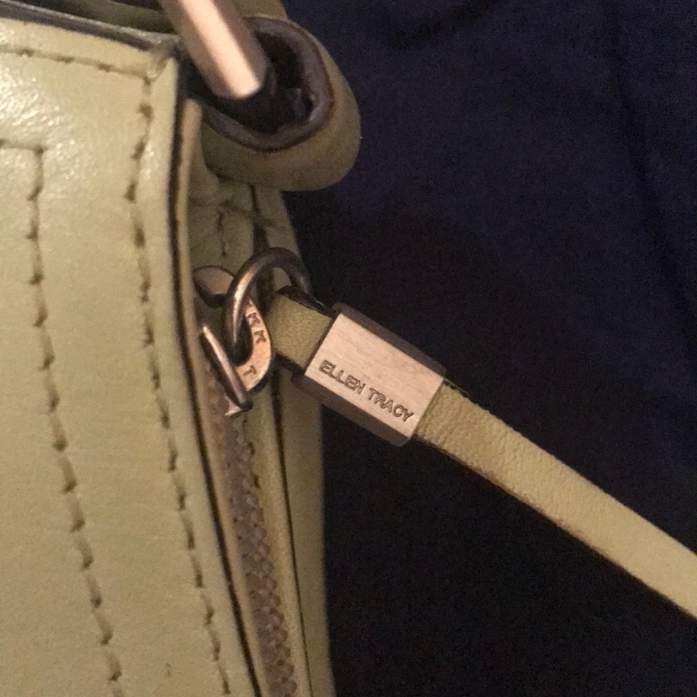 Light Green Ellen Tracy Handbag - Picture 3 of 13